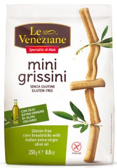 LE VENEZIANE MINI GRISSINI 250 G - Pharmaleader