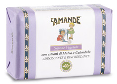 L'AMANDE MARSEILLE SAPONE VEGETALE MALVA/CALENDULA 200 G - Pharmaleader