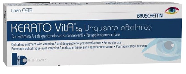 UNGUENTO OFTALMICO KERATO VITA 5 G - Pharmaleader