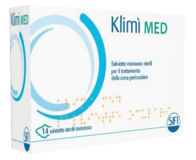 KLIMI' MED 14 SALVIETTINE DETERGENTI MONOUSO STERILI PER L'IGIENE OCULARE - Pharmaleader
