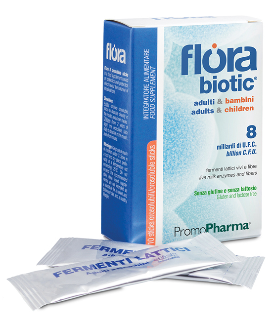 FLORA 8 10 STICK OROSOLUBILI ADULTI E BAMBINI - Pharmaleader