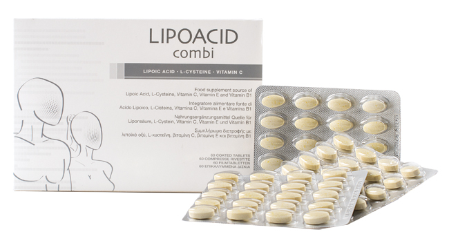 LIPOACID COMBI 60 COMPRESSE - Pharmaleader
