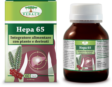 HEPA 65 60 CAPSULE FLACONE 28,8 G - Pharmaleader