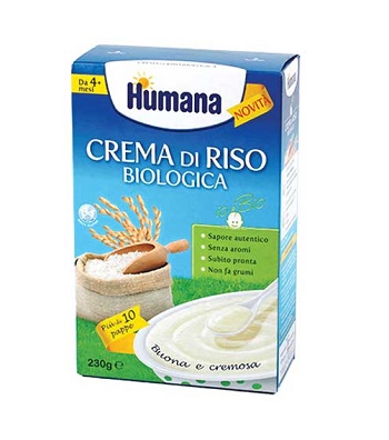 HUMANA CREMA DI RISO BIOLOGICO 230 G - Pharmaleader