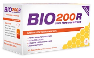 BIO200 R RESVERATROLO 10 FLACONCINI 10 ML - Pharmaleader