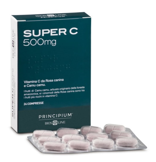 PRINCIPIUM SUPER C 500 24 COMPRESSE 24,2 G - Pharmaleader