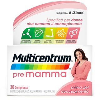 MULTICENTRUM PRE MAMMA 30 COMPRESSE  - Pharmaleader