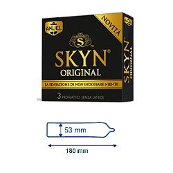 PROFILATTICO ANSELL AKUEL SKIN ORIGINAL 3 PEZZI - Pharmaleader