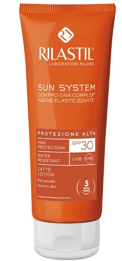 RILASTIL SUN SYSTEM PHOTO PROTECTION THERAPY SPF30 LATTE 100 ML - Pharmaleader