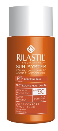 RILASTIL SUN SYSTEM PHOTO PROTECTION THERAPY SPF50+ COMFORT COLOR 50 ML - Pharmaleader