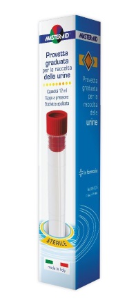 PROVETTA RACCOLTA URINA MASTER-AID 12 ML - Pharmaleader