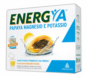ENERGYA PAPAYA MAGNESIO POTASSIO 14 BUSTINE - Pharmaleader