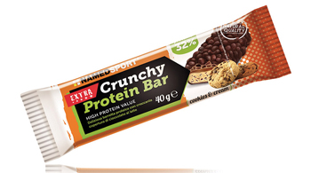 CRUNCHY PROTEINBAR COOKIES & CREAM 1 PEZZO 40 G - Pharmaleader