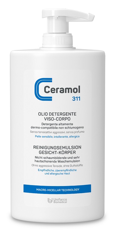 CERAMOL 311 OLIO DETERGENTE VISO/CORPO 400 ML - Pharmaleader
