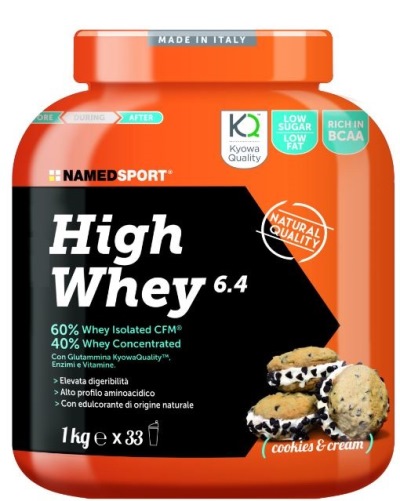HIGH WHEY COOKIES AND CREAM 1 KG - Pharmaleader