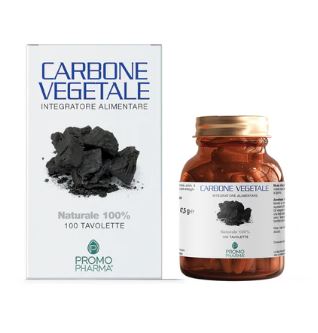 CARBONE VEGETALE 100 COMPRESSE - Pharmaleader