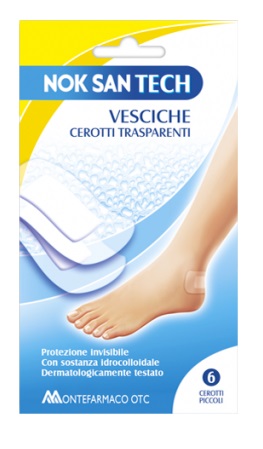 NOK SAN TECH CEROTTO VESCICALE PICCOLO 6 PEZZI - Pharmaleader