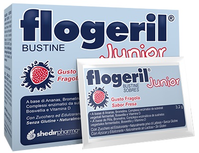 FLOGERIL JUNIOR FRAGOLA 20 BUSTINE - Pharmaleader