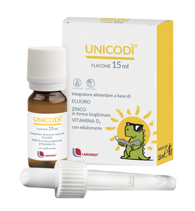 UNICODI' 15 ML FLUORO ZINCO VITAMINA D3 - Pharmaleader
