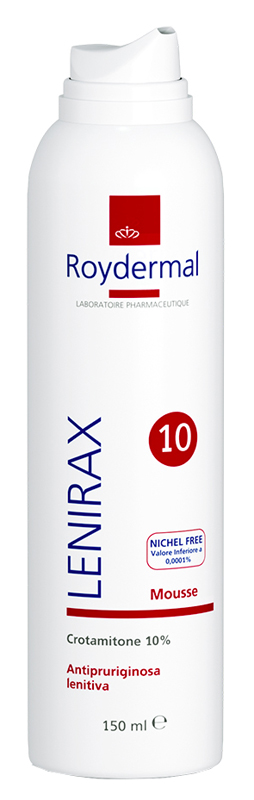 LENIRAX 10 MOUSSE DERMATOLOGICA CROTAMITONE 10% 150 ML - Pharmaleader