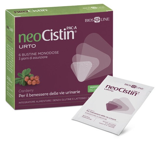 NEOCISTIN PAC A URTO 6 BUSTINE MONODOSE - Pharmaleader