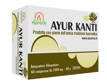 AYUR KANTI 60 COMPRESSE 1 G - Pharmaleader