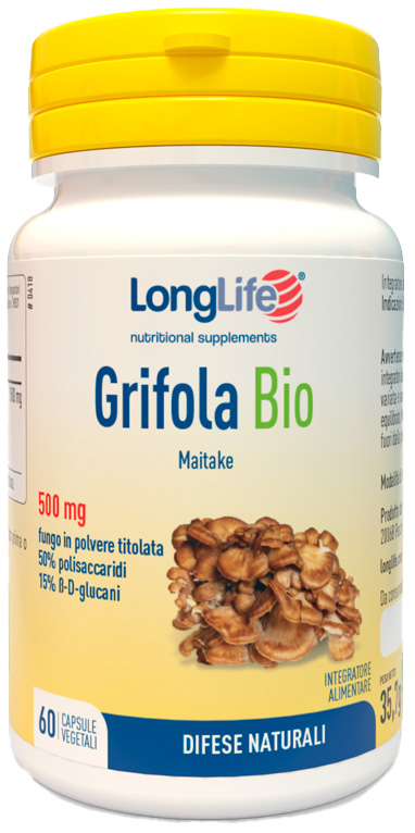 LONGLIFE GRIFOLA BIO 60 CAPSULE VEGETALI - Pharmaleader
