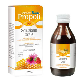 GOLASEPT TUSS PROPOLI BABY SOLUZIONE ORALE 150 ML - Pharmaleader