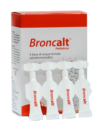 BRONCALT STRIP PEDIATRICO SOLUZIONE IRRIGAZIONE NASALE 20 FLACONCINI DA 2 ML - Pharmaleader