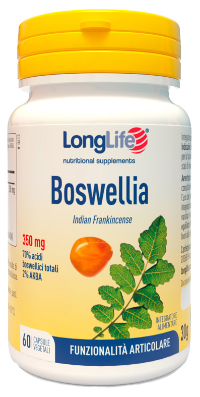 LONGLIFE BOSWELLIA 60 CAPSULE VEGETALI - Pharmaleader