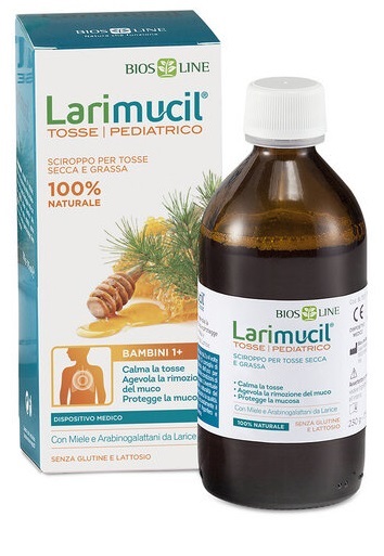 LARIMUCIL TOSSE PEDIATRICO 1+ SCIROPPO 175 ML CE 0426 230 G - Pharmaleader