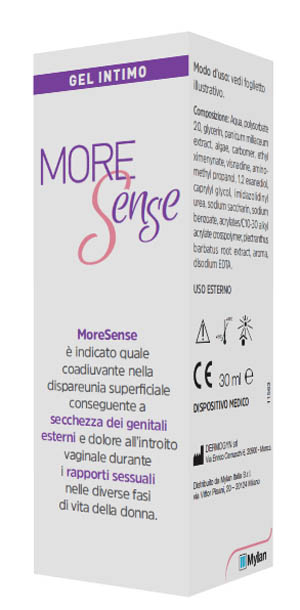 MORESENSE GEL TUBO 30 ML - Pharmaleader