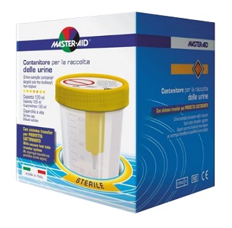 CONTENITORE RACCOLTA URINA SOTTOVUOTO MASTER-AID 120 ML - Pharmaleader