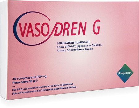 VASODREN G 40 COMPRESSE DA 900 MG - Pharmaleader