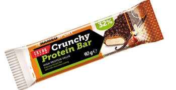 CRUNCHY PROTEINBAR CARAMEL VANILLA 40 G - Pharmaleader