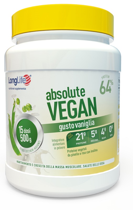 LONGLIFE ABSOLUTE VEGAN 500 G - Pharmaleader