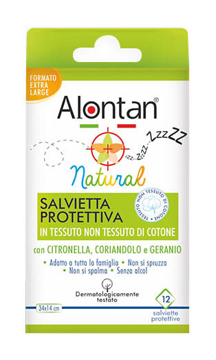 ALONTAN NATURAL SALVIETTA MONOUSO 12 PEZZI - Pharmaleader