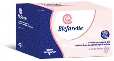 SALVIETTINE OCULARI MEDICATE BLEFARETTE SENZA PARABENI SENZA SILICONE SENZA ALCOOL 30 PEZZI - Pharmaleader