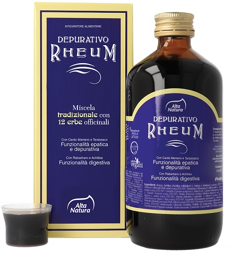 DEPURATIVO RHEUM MISCELA ERBE OFFICINALI 250 ML - Pharmaleader