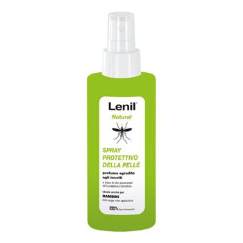LENIL NATURAL SOLUZIONE ANTIZANZARA IN FLACONE + POMPA SPRAY 100 ML - Pharmaleader