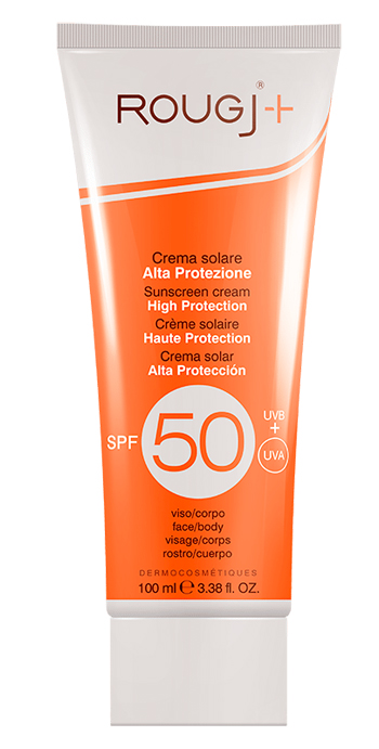 ROUGJ CREMA SOLARE CORPO ALTA PROTEZIONE SPF50 100 ML - Pharmaleader