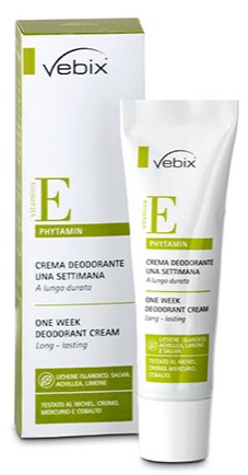 VEBIX PHYTAMIN CREMA DEODORANTE 1 SETTIMANA 25 ML - Pharmaleader