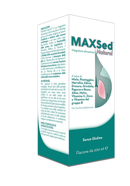 MAXSED NATURAL 200 ML - Pharmaleader