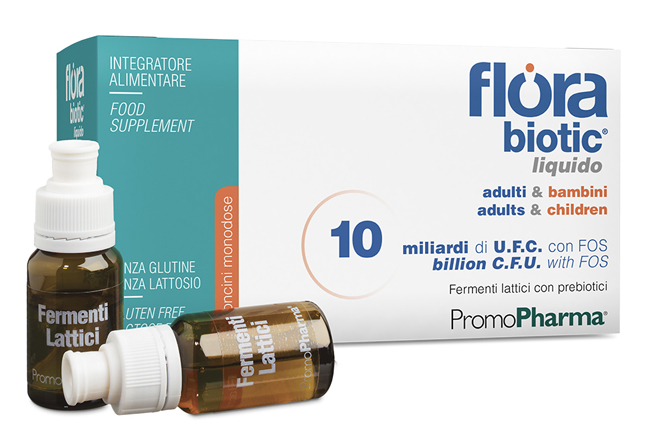 FLORA LIQUIDO ADULTI & BAMBINI 10 FLACONCINI X 10 ML - Pharmaleader