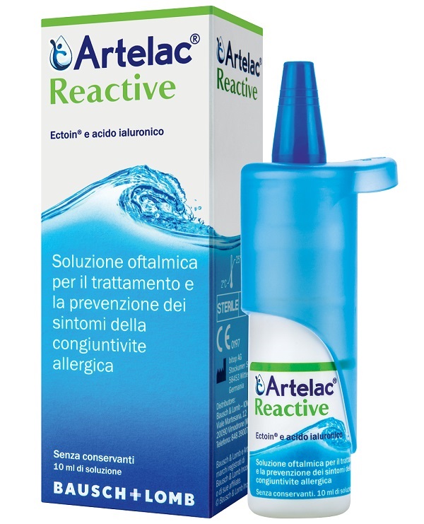 ARTELAC REACTIVE SOLUZIONE OFTALMICA MULTIDOSE FLACONE 10 ML - Pharmaleader