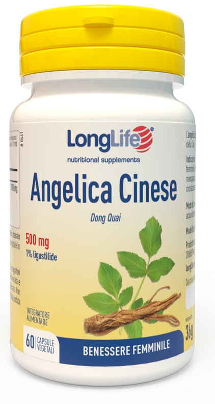 LONGLIFE ANGELICA CINESE 60 CAPSULE VEGETALI - Pharmaleader