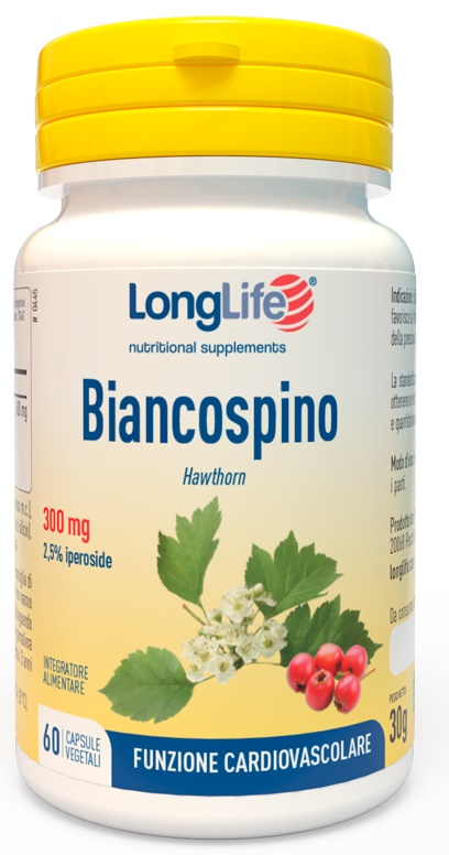 LONGLIFE BIANCOSPINO 60 CAPSULE VEGETALI - Pharmaleader