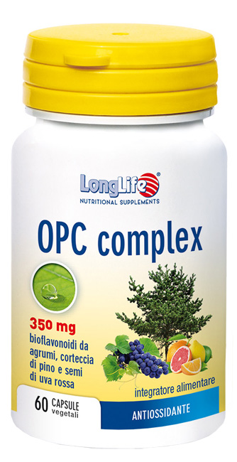 LONGLIFE OPC COMPLEX 60 CAPSULE VEGETALI - Pharmaleader