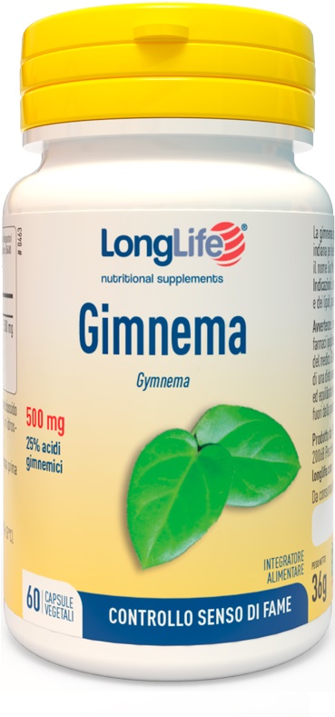 LONGLIFE GIMNEMA 60 CAPSULE VEGETALI - Pharmaleader