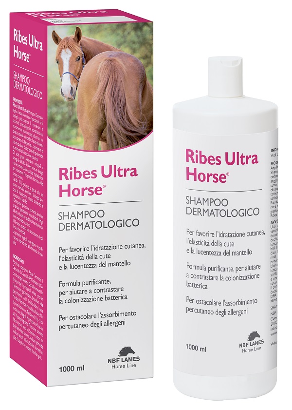 RIBES HORSE ULTRA SHAMPOO DERMATOLOGICO 1 LITRO - Pharmaleader
